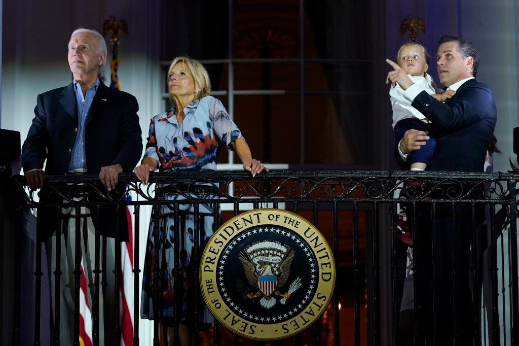 Bidens on the 4th of July