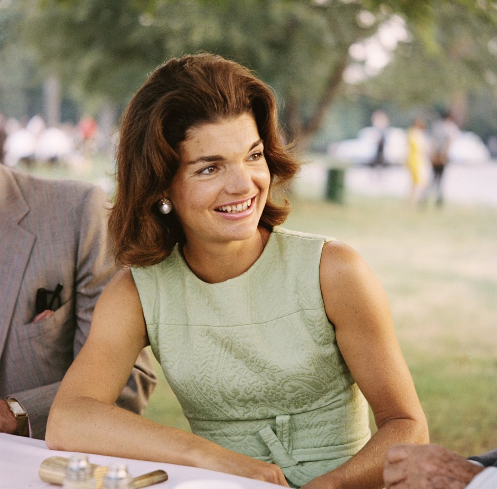 Former First Lady Jacqueline Kennedy.