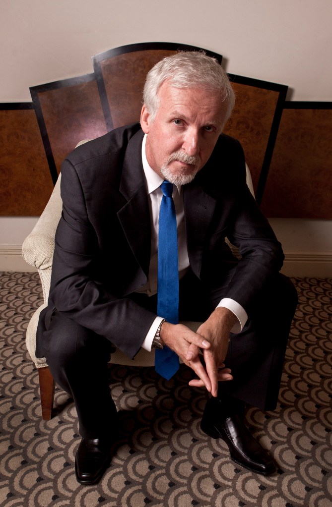 Titanic director James Cameron is pictured.