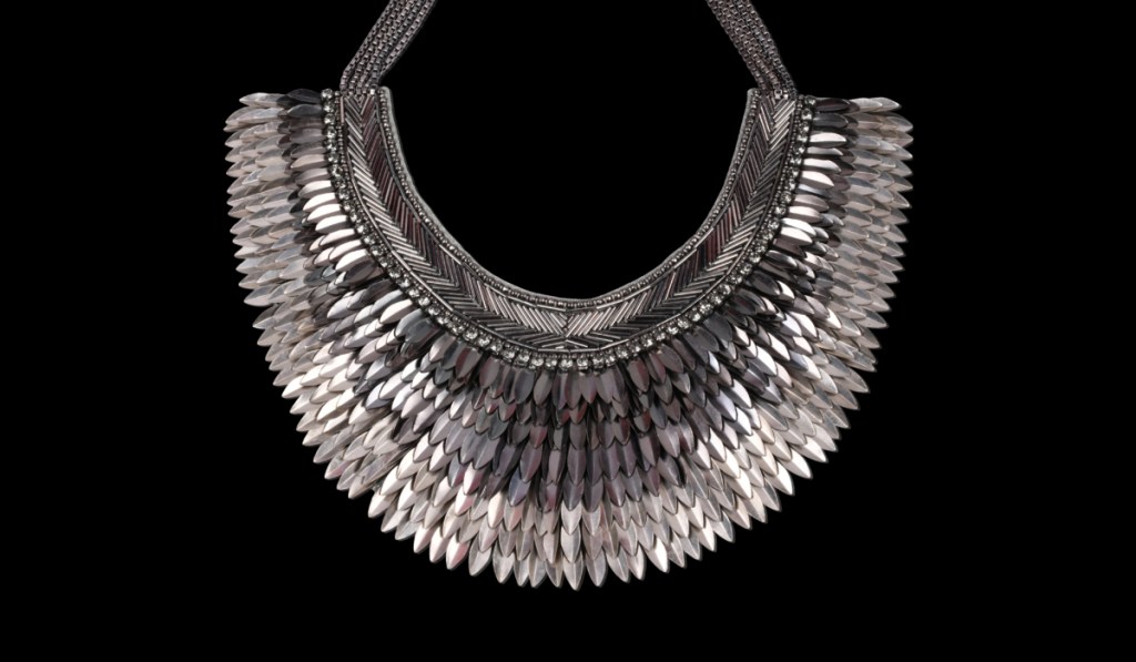 A metallic judicial collar which once belonged to Ruth Bader Ginsburg is hitting the auction block.