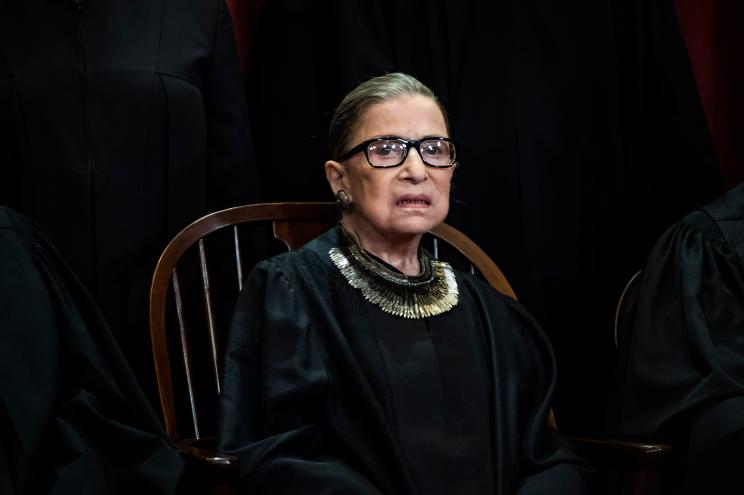 Ruth Bader Ginsburg collar up for auction.