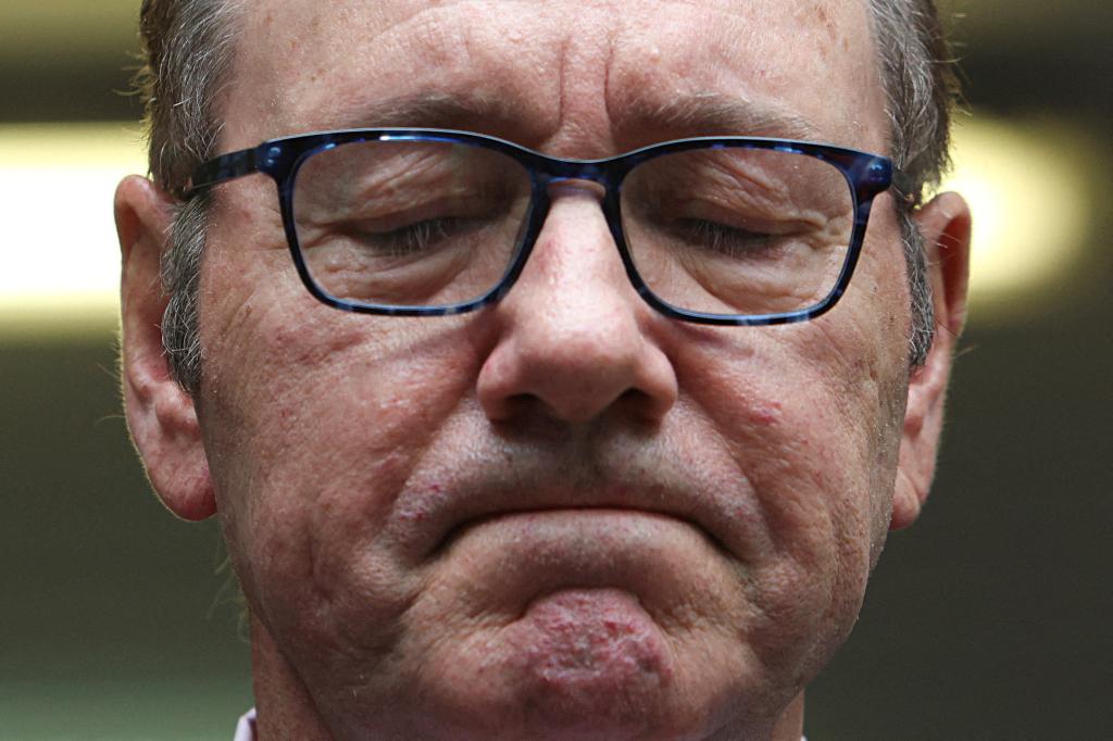 Spacey broke down in tears outside Southwark Crown Court after being exonerated.