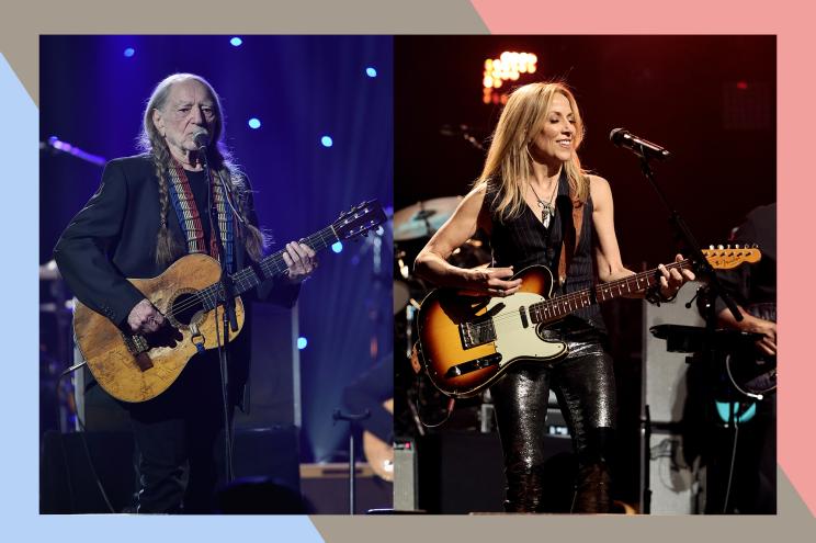 Willie Nelson (L) and Sheryl Crow are headlining at the 2023 Fairwell Festival.