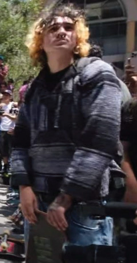 One of the suspects police are looking for in relation to the assault with a deadly weapon that occurred in Balboa Park.