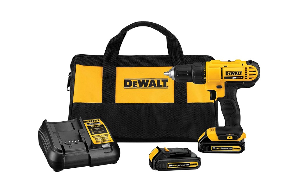 Yellow and black drill kit