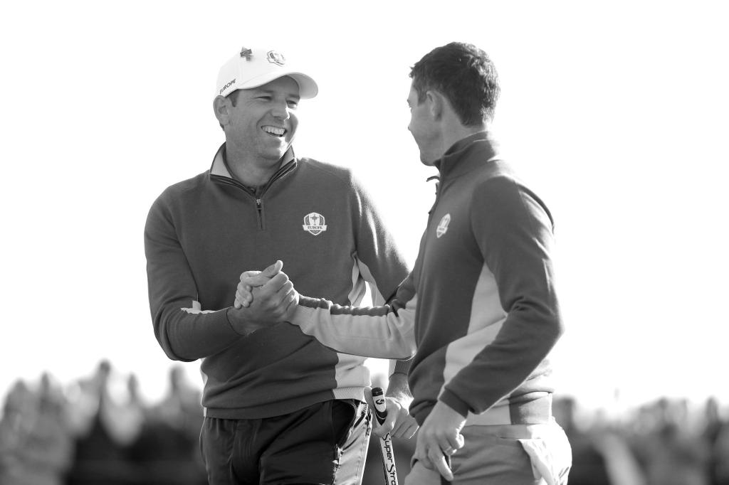 Rory McIlroy and Sergio Garcia