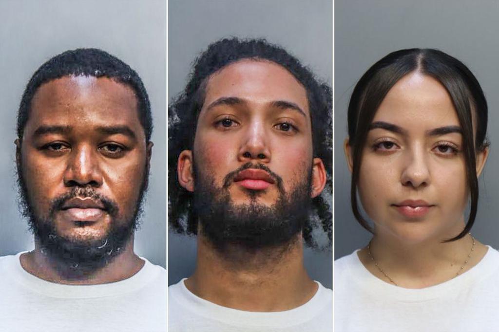 Labarrius Williams, Josue Gonzalez and Elizabeth Fuster
