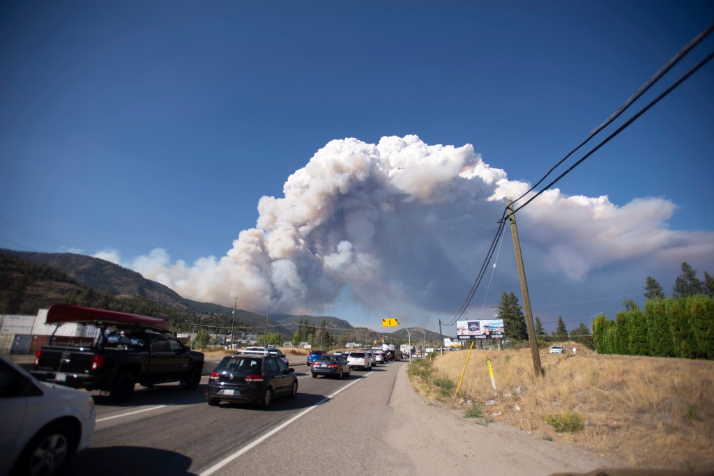 A fast-burning wildfire threatening West Kelowna, British Columbia, is challenging firefighting crews as they brace for what the operations director with BC Wildfire Service has predicted will be the most challenging days of the season so far.