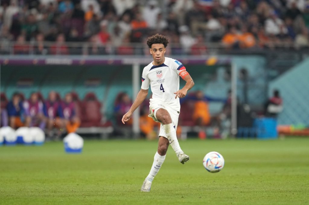 Tyler Adams was instrumental in the United States' men's national team's run to the Round of 16 in the 2022 World Cup.