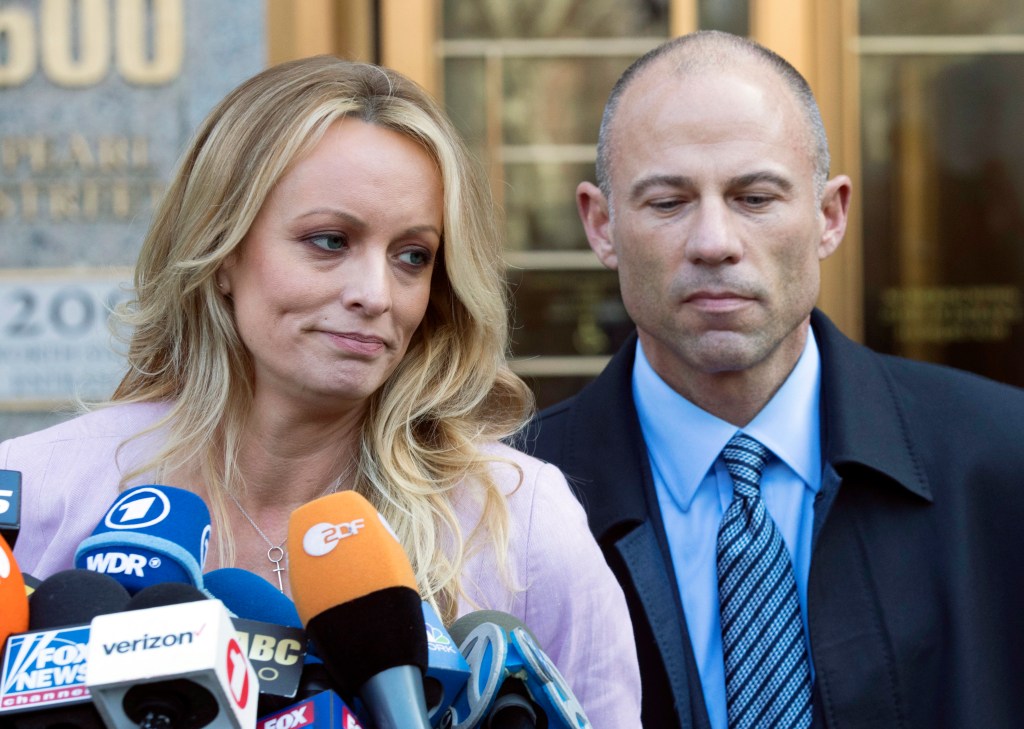 Michael Avenatti with Stormy Daniels