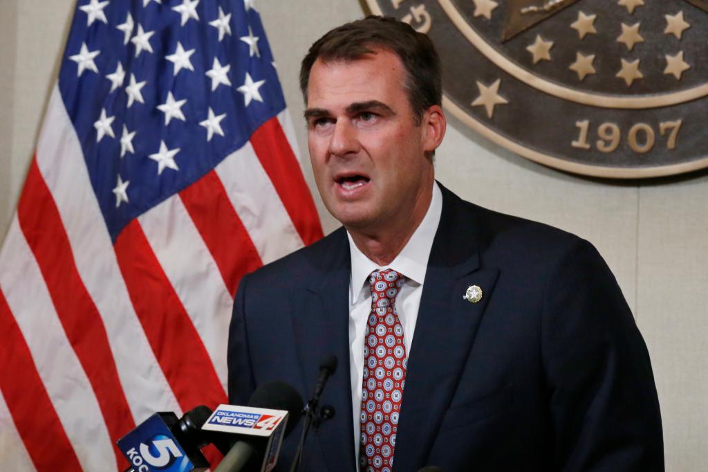Oklahoma Gov. Kevin Stitt.