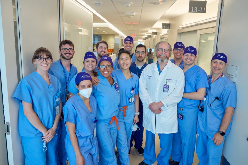 Members of the NYU Langone Transplant Institute xenotransplant team