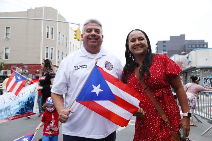 Brooklyn DA Eric Gonzalez and Martiza Ming