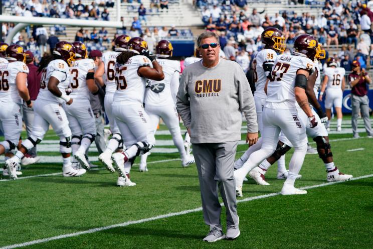 Central Michigan Chippewas Head Coach Jim McElwain