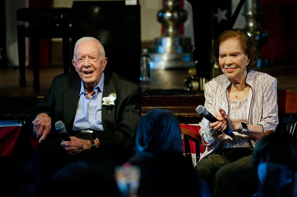 Jimmy Carter's grandson gave an update on his elderly grandparents, saying they are in the "final stages" of life.