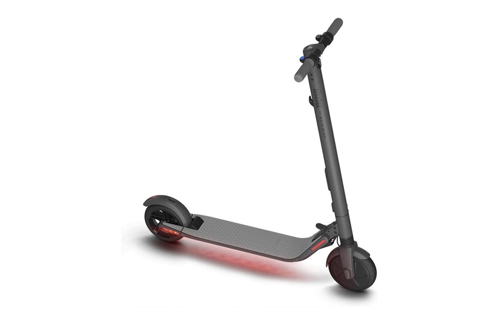 Gray Segway scooter