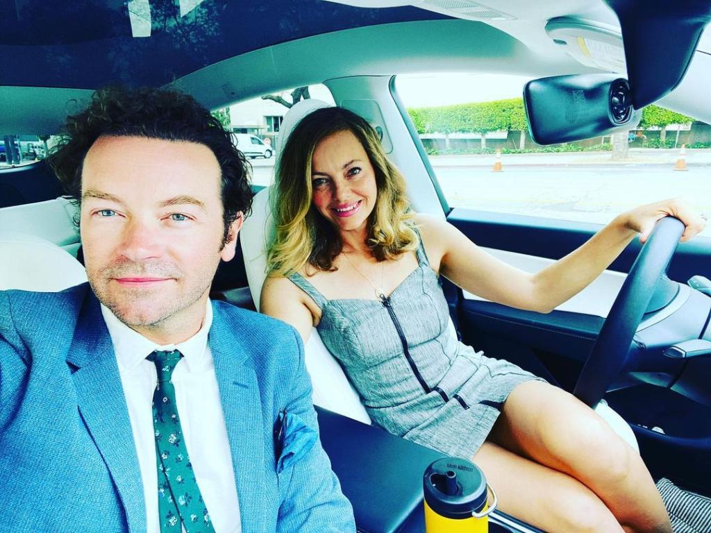 Danny Masterson posted a selfie on his Instagram on his way to court last year.