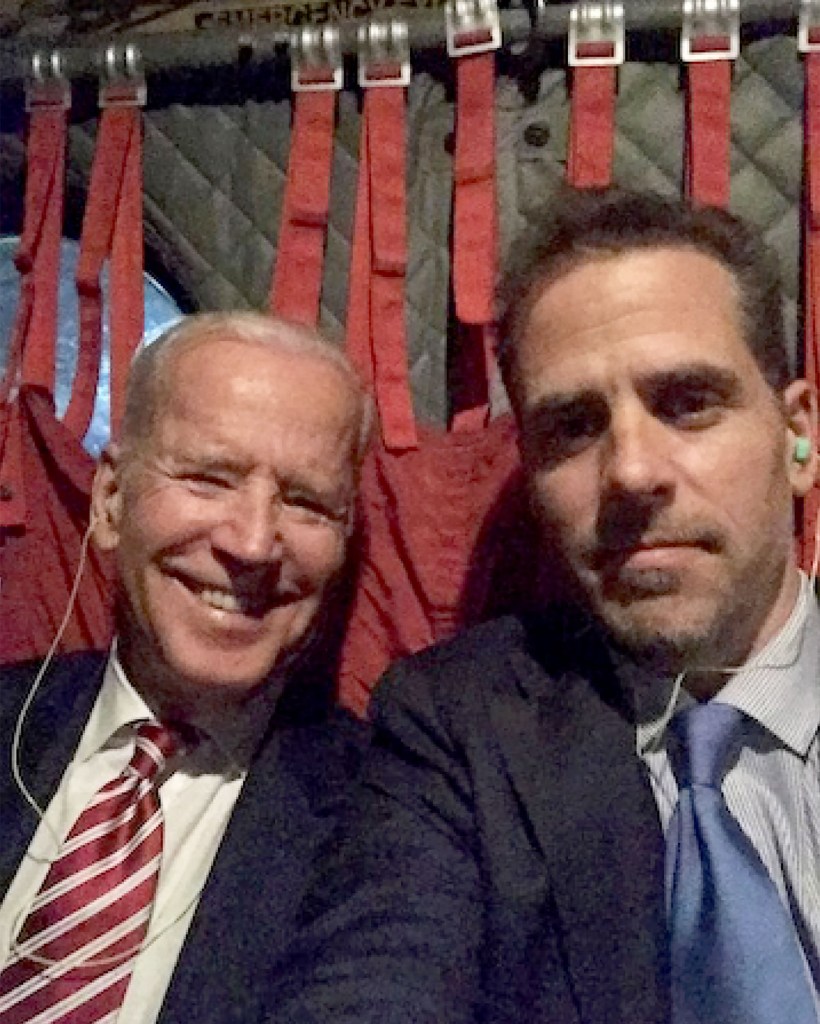 Joe and Hunter Biden