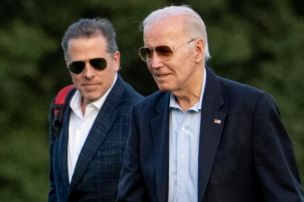 Hunter Biden claimed in his abandoned laptop that he has to give "half" of his income to his father.