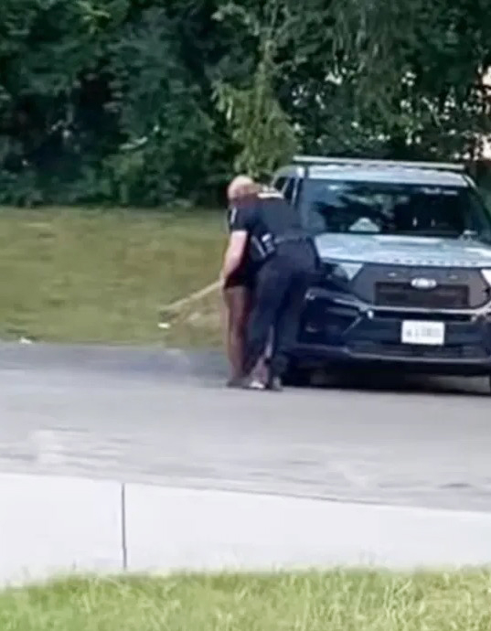 Francesco Marlett was caught smooching a woman who is not his wife in the viral clip.