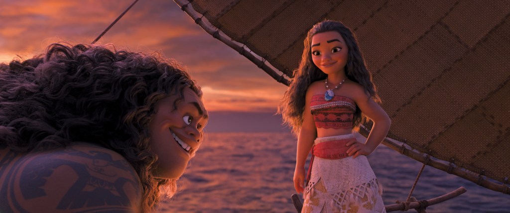 Disney princesses like Moana might lead young children to engage in more active play roles.