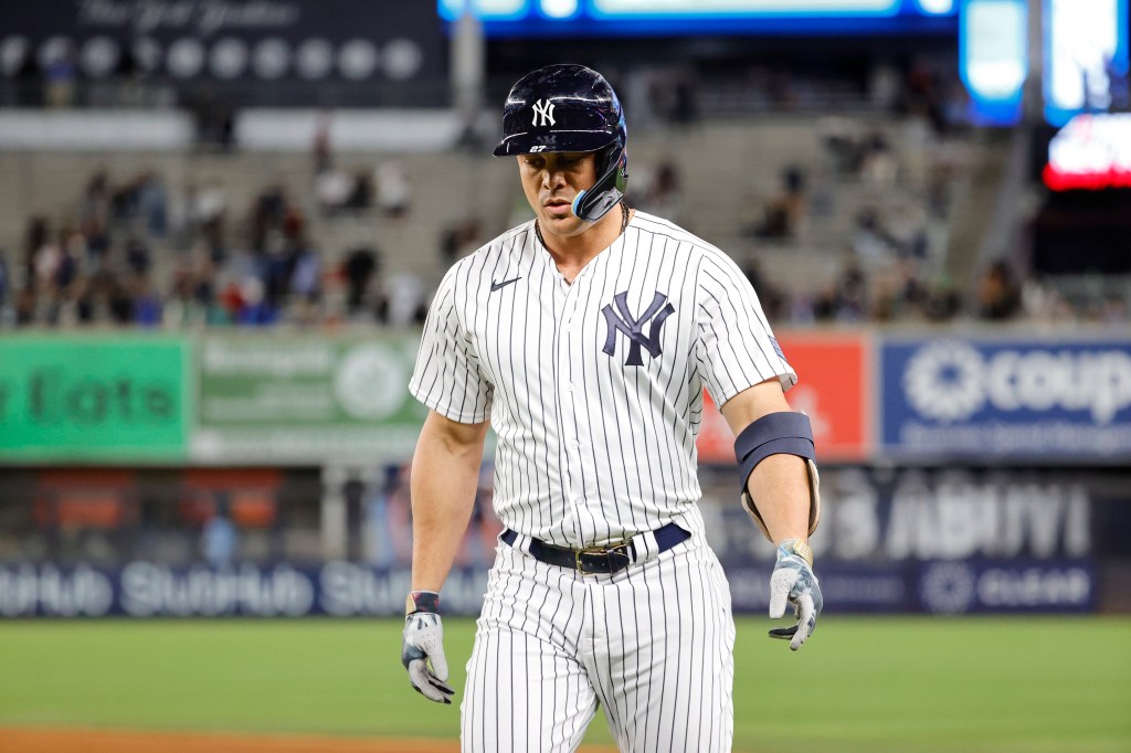 The Yankees will release Giancarlo Stanton before his contract expires following the 2027 season. He is owed $98 million from the team.