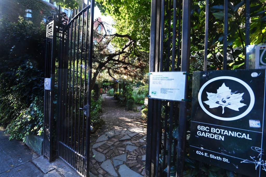 The entrance to the treehouse. 