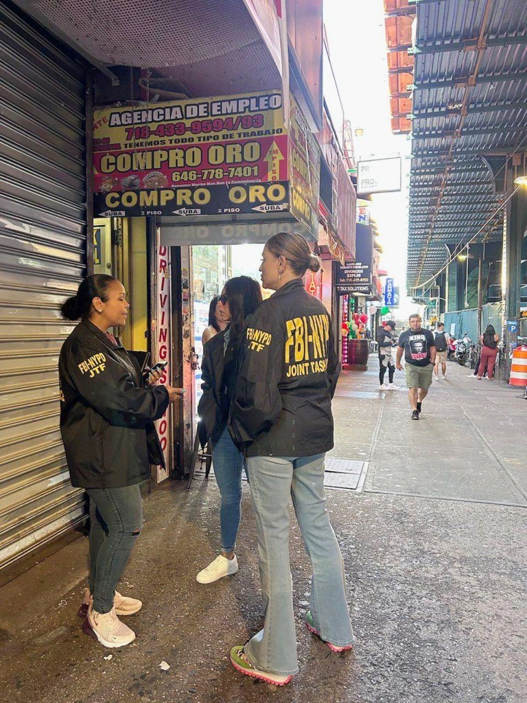 An FBI-NYPD task force raided 14 suspected brothels the day’s after Yuan Yuan Chen was indicted 