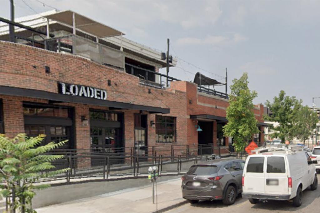 Bars on the street where the shooting took place 