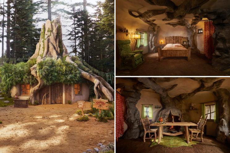 It's looking like vacation time for "Shrek" fans who can head to Scotland for a very cool stay.