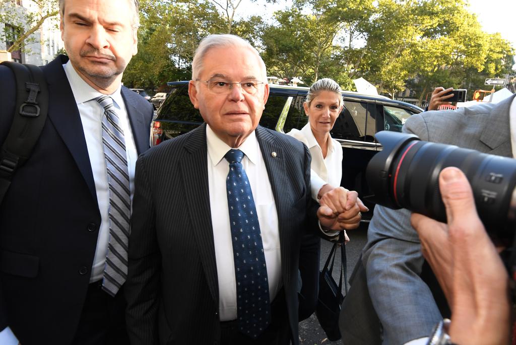 Menendez, 69, was indicted in 2015 after prosecutors from the Justice Department’s Public Integrity Unit accused him of accepting lavish bribes from Palm Beach ophthalmologist and political benefactor Dr. Salomon Melgen.