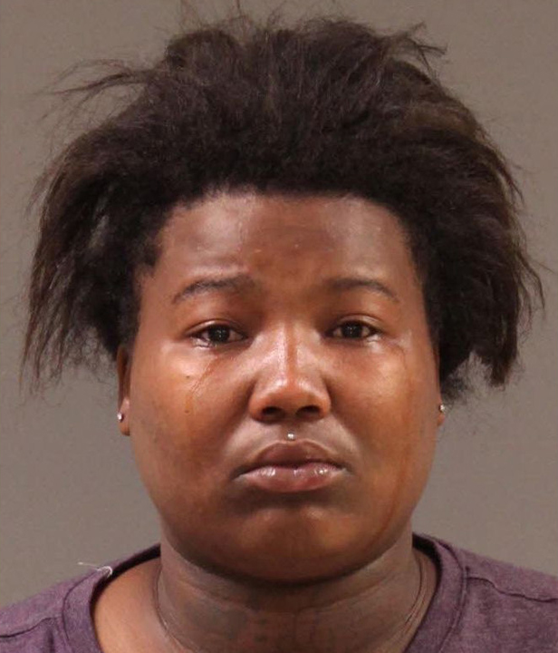 Dayjia Blackwell, better known as "Meatball," was seen crying in her mugshot.