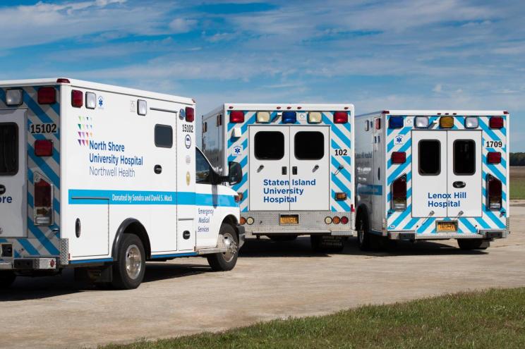 Northwelll Health ambulances