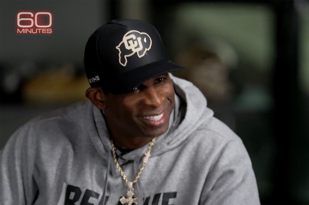 Deion Sanders' interview with CBS' "60 Minutes" aired Sunday evening.