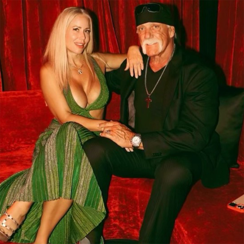 Sky Daily and Hulk Hogan in Tampa, Fla. in August 2023. 