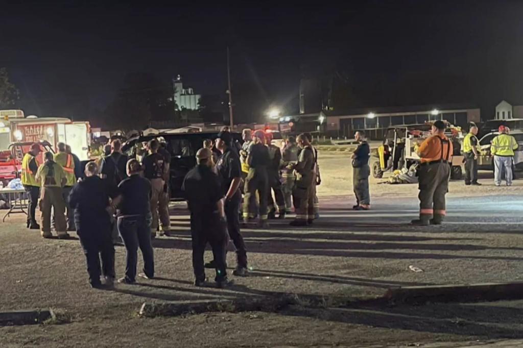 A semi-truck carrying the chemical was found overturned on US Highway 40 in Teutopolis around 9:30 p.m. Friday, causing dangerous air conditions and mandatory evacuations for roughly 500 residents.