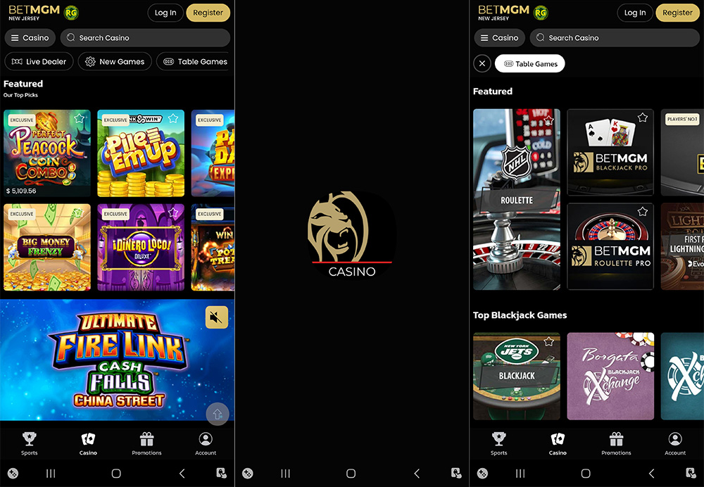 BetMGM Casino Mobile App