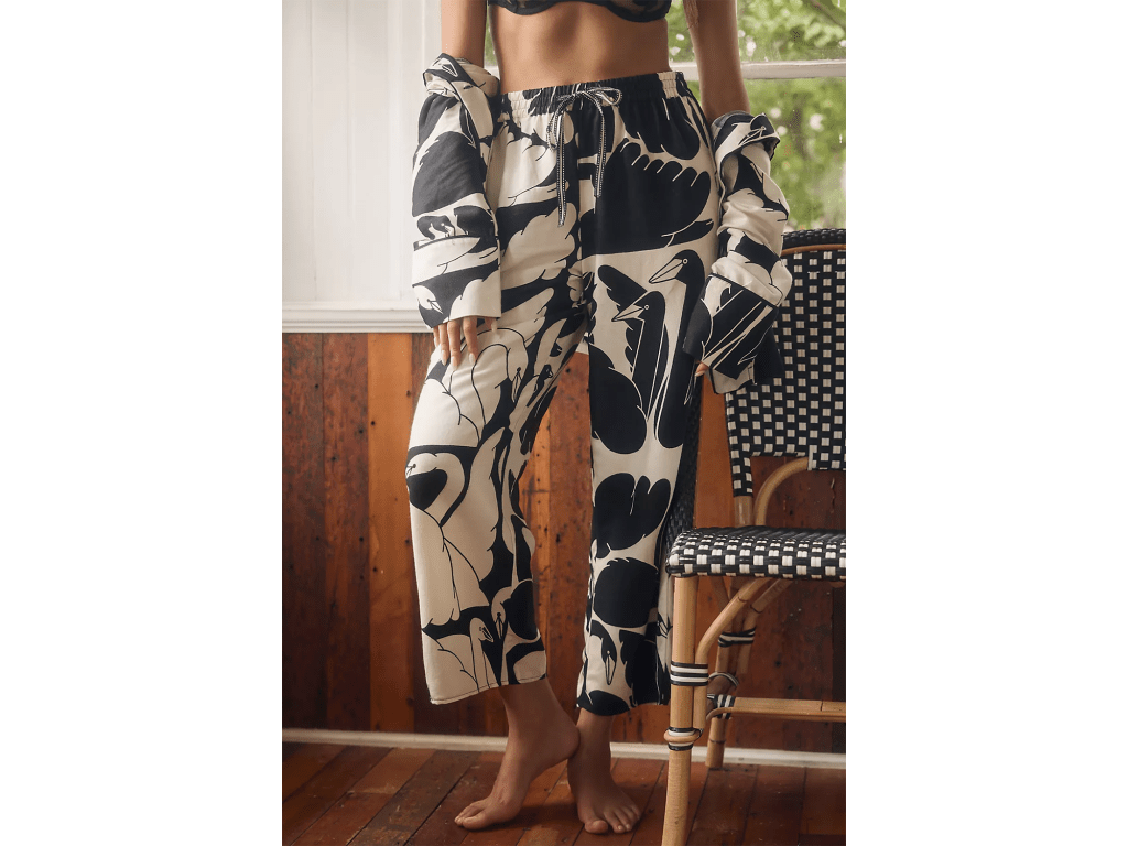 By Anthropologie Flannel Pajama Pants