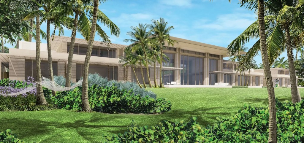 A rendering of what Ken Griffin is planning in Palm Beach