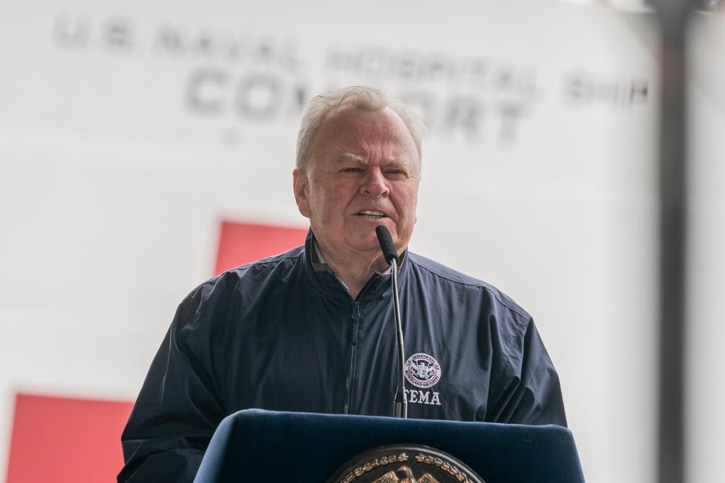 FEMA regional administrator Thomas Von Essen 