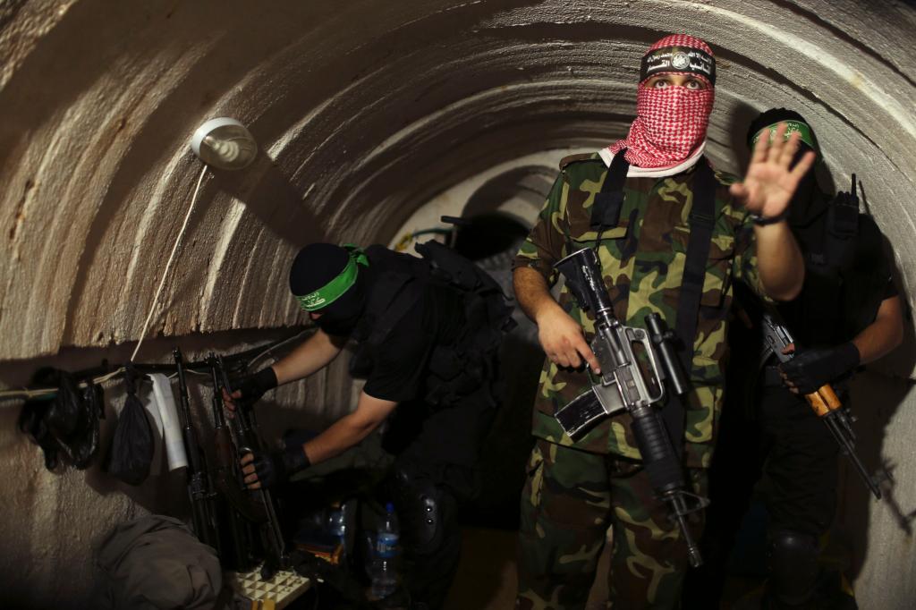 The IDF vowed to dismantle Hamas' tunnel network that runs beneath Gaza. 