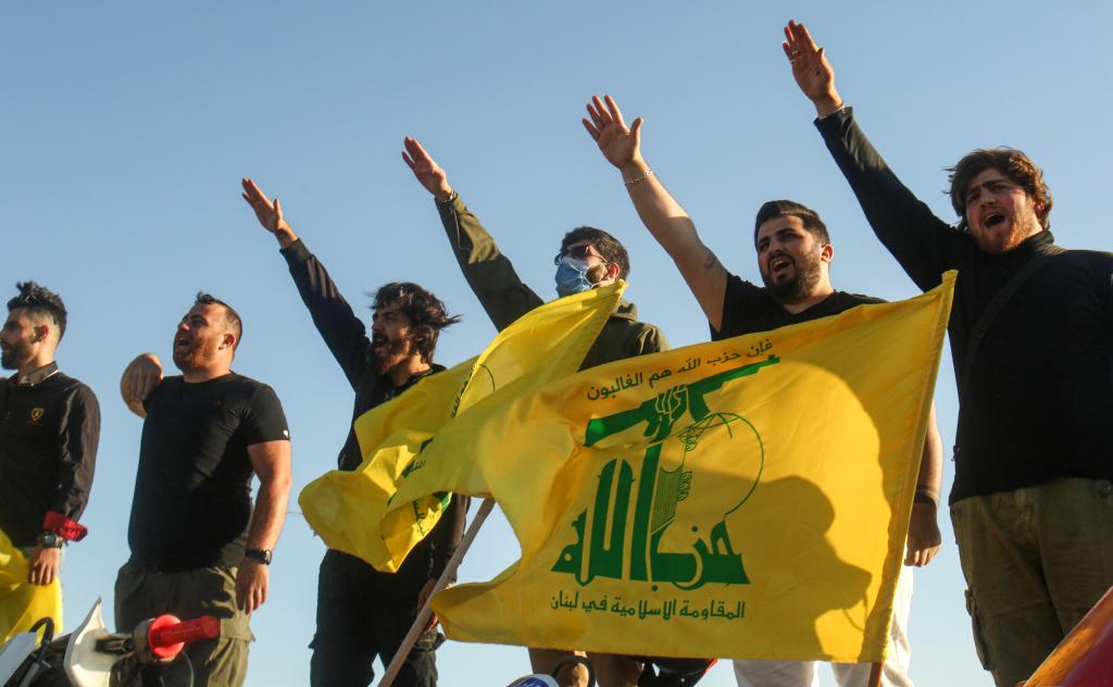 Hezbollah (members pictured), PIJ's Lebanese ally, had crypto funds seized from its accounts on Binance in June.