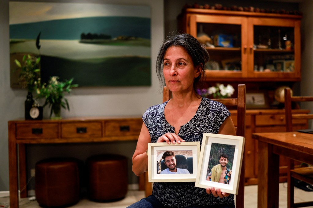 Rachel Goldberg, U.S.-Israeli mother of Hersh Goldberg Polin, which was taken hostage by Hamas militants into the Gaza Strip.