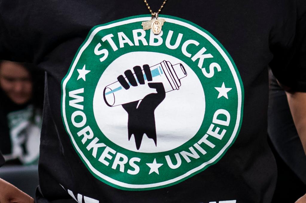 Starbucks Workers United logo 