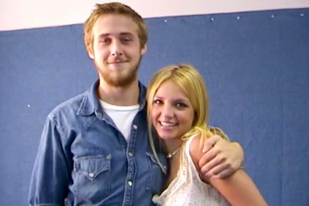 Young Ryan Gosling and Britney Spears