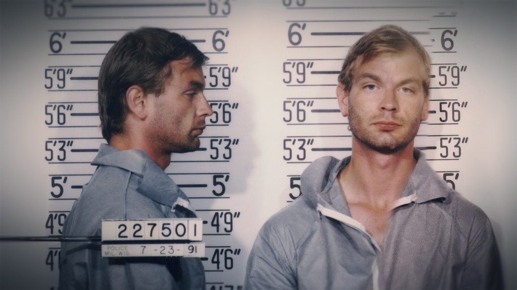 "Serial killer Jeffrey Dahmer confesses to his gruesome crimes in unguarded interviews, offering an unsettling view into a disturbed mind, the show's official description reads. 