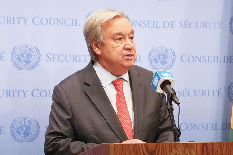 U.N. Secretary General Antonio Guterres