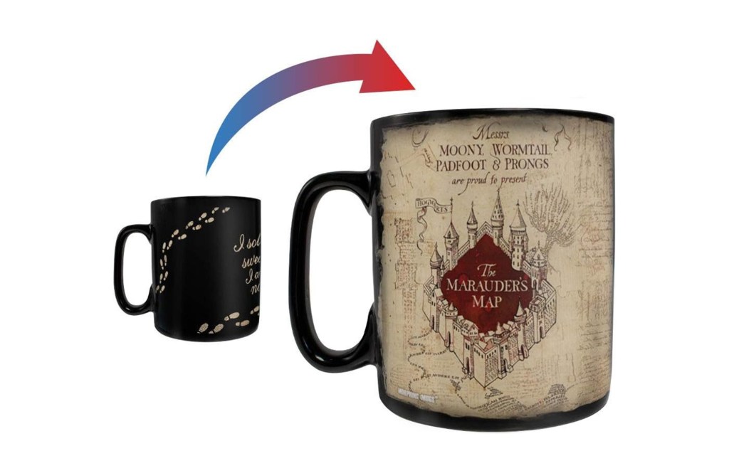 Morphing Mugs Harry Potter - Marauders Map