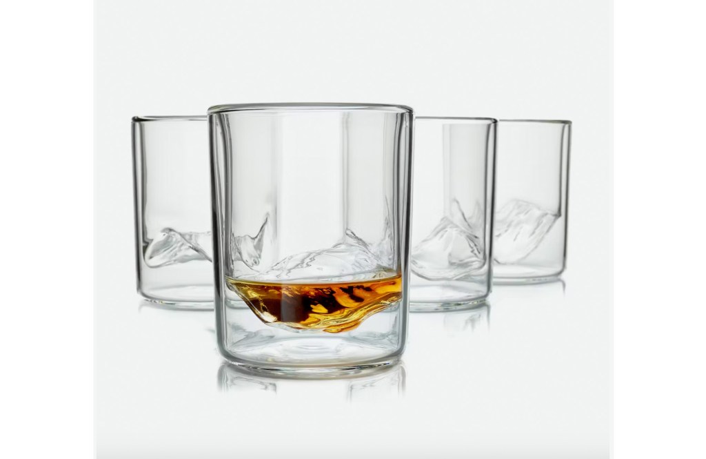 The Rockies - Set of 4 Whiskey Glasses