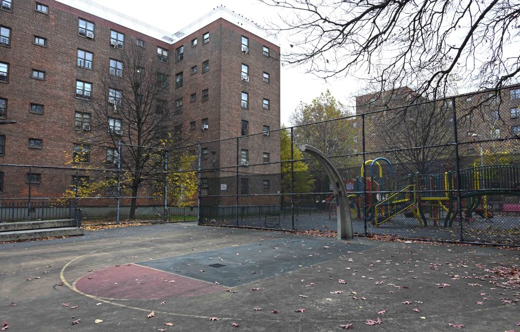 Real estate images for a story on the Marcy Houses 